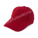 Бордовая бейсболка